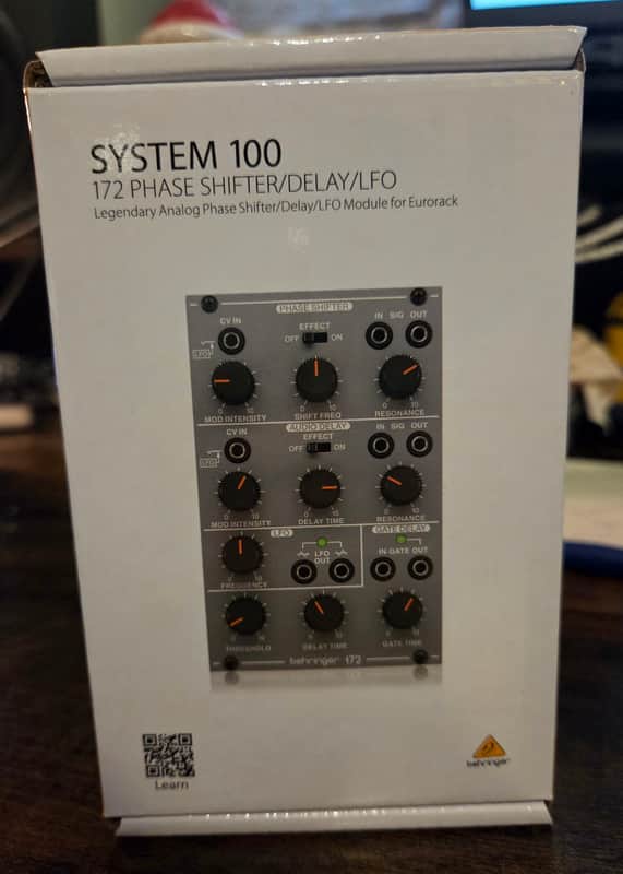 Behringer 172 Phase Shifter/Delay/LFO Eurorack Synthesizer | Reverb