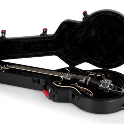Gator TSA Series ATA Molded Polyethylene Guitar Case for Semi Hollow Electric Guitars image 2
