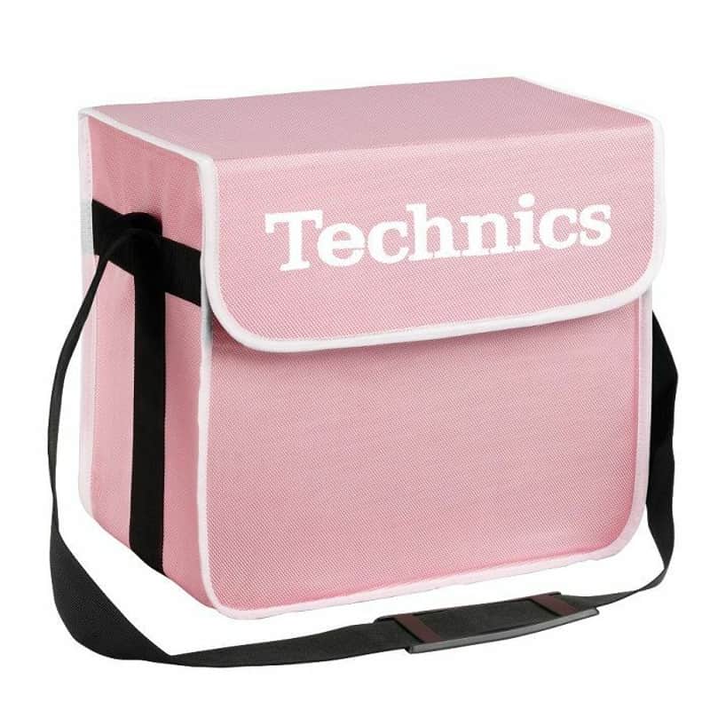 Technics DJ-Bag 12-Inch Vinyl Record Bag (pink) Re