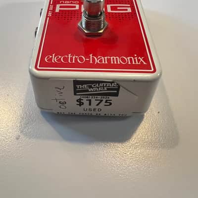 Electro-Harmonix Nano POG Polyphonic Octave Generator 2015 - Present - Red / White image 2