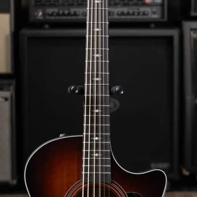 Taylor 324ce Baritone-8 LTD Grand Auditorium Acoustic/Electric Guitar with Hardshell Case image 4