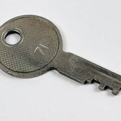Excelsior Original Vintage Guitar Case Key – USA Geib/Lifton 50s - Nickel image 2