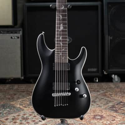 Schecter Damien Platinum-7 7-String Electric Guitar - Satin Black image 4