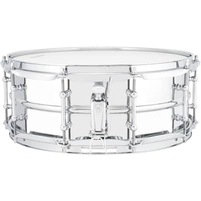 Ludwig Supralite 5.5x14 Steel Snare Drum image 2