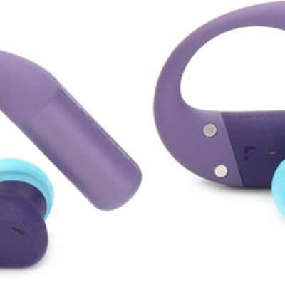 JBL Endurance Peak 4 True Wireless Earbuds - Purple image 2