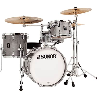 Sonor AQ2 Maple Bop 4-pc Shell Pack w/ 18" Kick - Titanium Quartz image 1