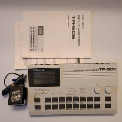 Cleaned Roland TR-505 with Manuals and power adapter image 1
