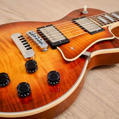 1996 Heritage H-150 Deluxe LP Electric Guitar Almond Sunburst ALM SB Kalamazoo USA w/ Case image 6