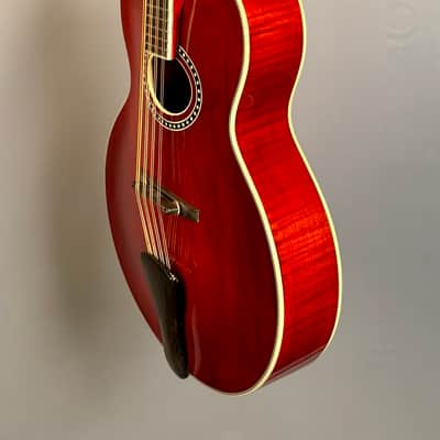 Eastman MDC804 Mandocello Oval Hole - Classic Red image 6