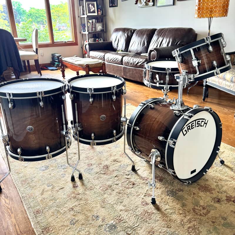 Gretsch Catalina Special Edition 2020 Drum Set Walnut Burst image 1