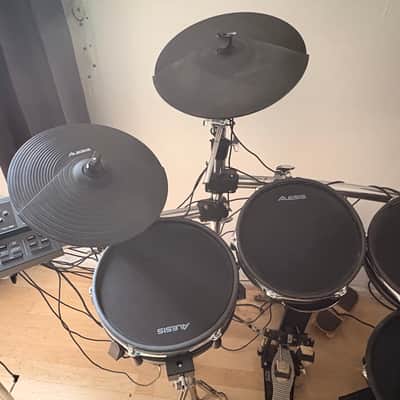 Alesis DM10 MkII Pro Kit Electronic Drum Set 2010s - Black image 4