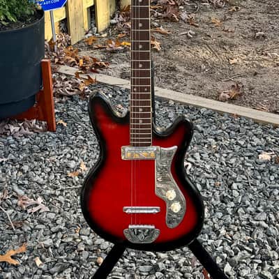 Tiesco Made in Japan vintage guitar 60s image 1