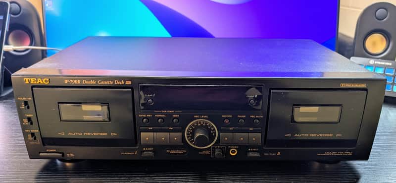 TEAC W-790R Double Cassette Deck image 1