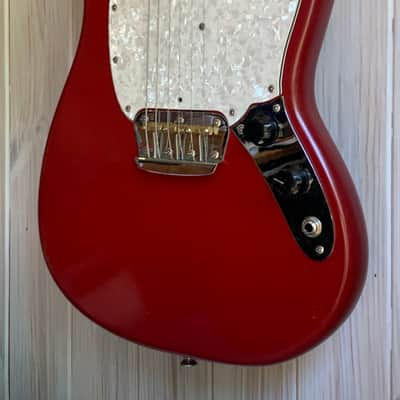 Fender Musicmaster II with Rosewood Fretboard 1964 - 1969 - Dakota Red image 5