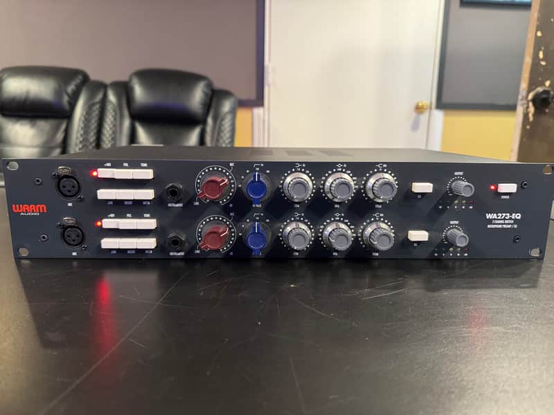 Warm Audio WA273-EQ 2-Channel British Microphone Preamp / EQ 2018 - Present - RAF Blue Gray image 1