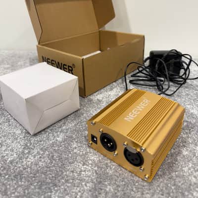 Neewer NW-100 - 48v Phantom Power Supply - Audio Equipment - 48v Power, XLR Inputs - Open Box w/ Original Box & Power Supply image 6