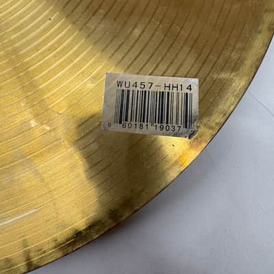 Used 457 Wuhan 14” Pair of Hi-Hat cymbals - sold as is image 9