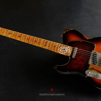 Fender Telecaster Sunburst Left Handed Heavy Aged Relic (RARE) image 8