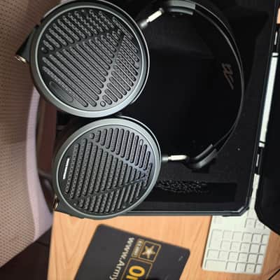 Audeze MM-500 Open Back Planar Magnetic Headphones - 18 Ohms 2022 - Present - Black image 2