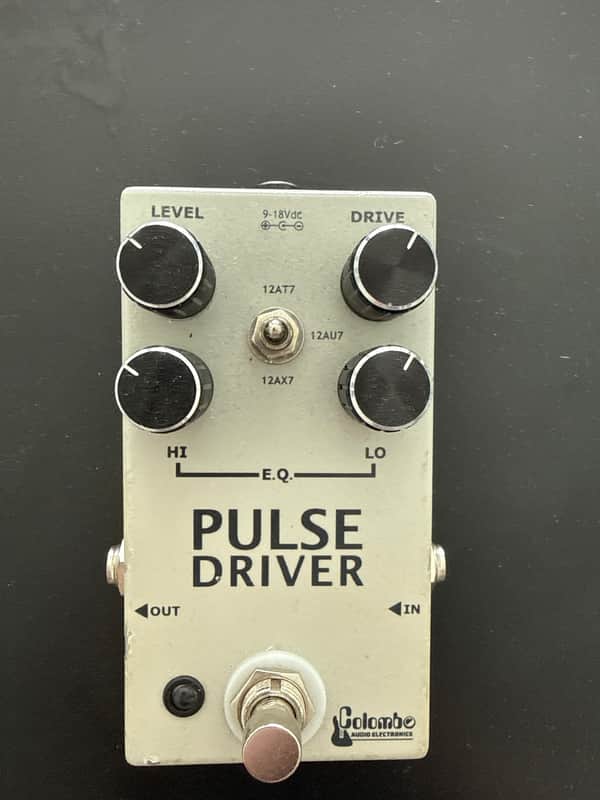 Colombo Pulse Driver (Tube Driver Distortion, Boost, Overdrive -  12AT7/12AX7/12AU7 Response Toggle) image 1