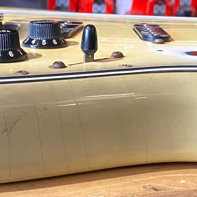 1979 Fender Stratocaster Hardtail Antigua Burst Finish Electric Guitar with Hardshell Case image 6