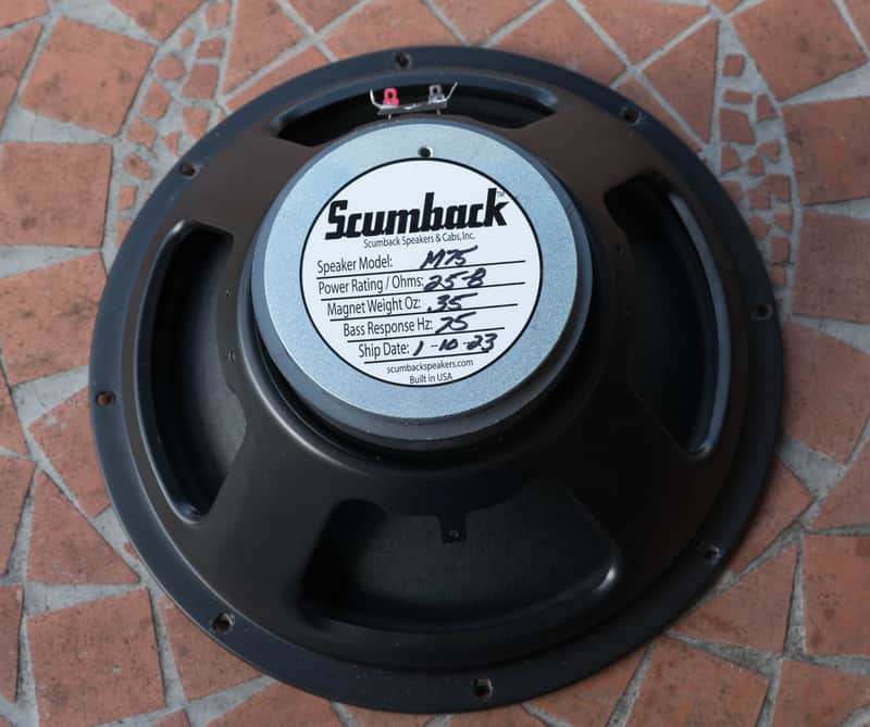 Scumback Speaker M75 25W, 8 Ohm, 12" 2023 image 1