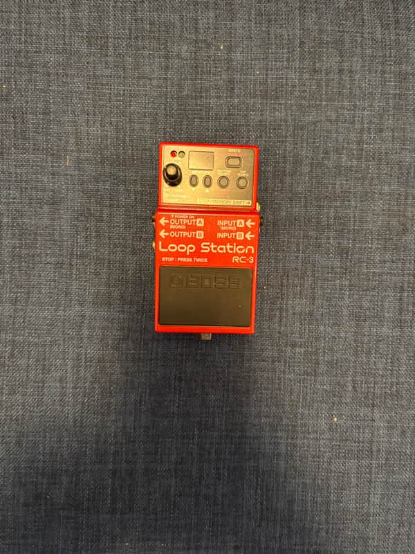 Boss RC-3 Loop Station 2011 - Present Red