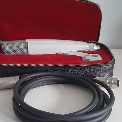 Sennheiser MD 421-HL Cardioid Dynamic Microphone 1960s - 1970s - White image 2