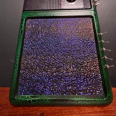 Trigon Incantor Circuit Bent Texas Instruments 1995 - Iridescent Green and Purple image 11