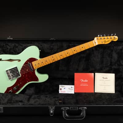 2019 Fender American Original '60s Thinline Telecaster - Surf Green | USA Semi-Hollow Nitro Finish 3.1kg | CoA Case image 2
