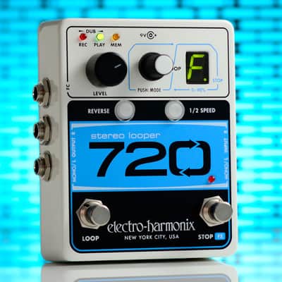 Electro-Harmonix 720 Stereo Looper 2015 - Present - Black / White / Blue
