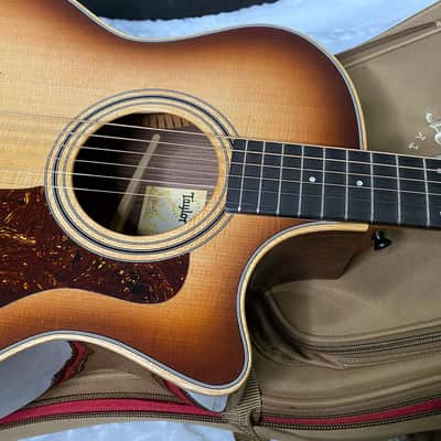 NEW! Taylor 414ce Studio Acoustic-Electric Guitar - Shaded Edgeburst - 4.8lbs - Authorized Dealer - G06281 image 2