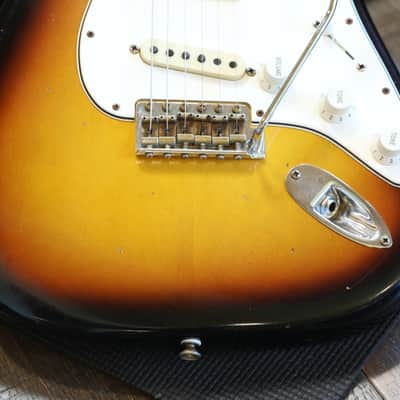 2020 Fender Custom Shop '64 Stratocaster Electric Guitar Relic Sunburst + COA OHSC image 6