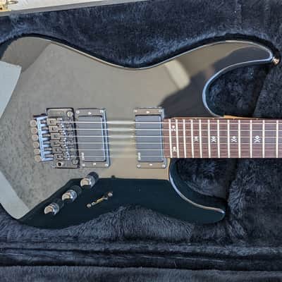 ESP Custom Shop M-II KH-2 Kirk Hammett Signature Specs 1993 OHSC Black image 1