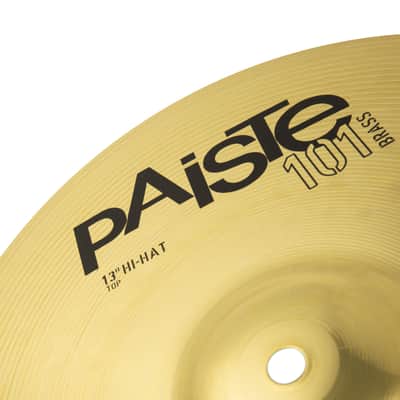 Paiste 101 Brass HiHat 13" - HiHat image 4