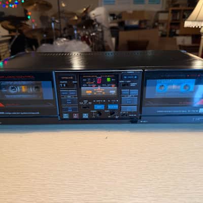Sansui Stereo Double Cassette Deck D-75CW Extremely Rare Full Fresh Service Wow! image 2