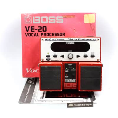 Boss VE-20 Vocal Performer With Original Box Vocal Effect Pedal H6D4390 image 1