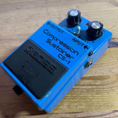 Boss CS-1 Compression Sustainer (Black Label) 1978 - 1982 - Blue image 1