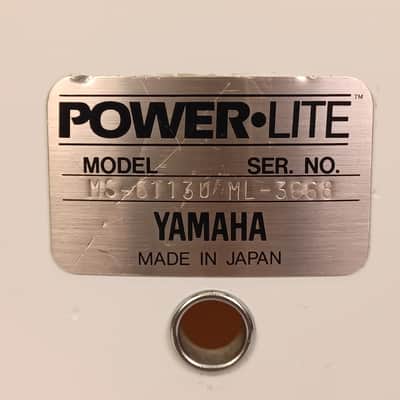 Yamaha 11x13"Powerlite Marching Snare Drum White Japan MS6113U ML3668 6Ply Birch image 2