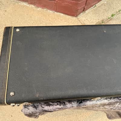 FENDER PRECISION JAZZ BASS 1965 to 1970 NO TAIL LOGO BLACK TOLEX CASE CLEAN! image 11