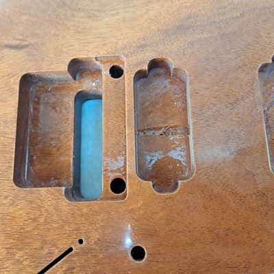 Mahogany 7 String 540PII Guitar body  fits Ibanez RG Necks J2391 image 2