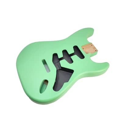 Brio Strat SSS Style Body 2pc Alder Surf Green - Nitro Satin image 3