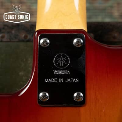 1982 Yamaha Broad Bass VI Made in Japan cherry burst image 15