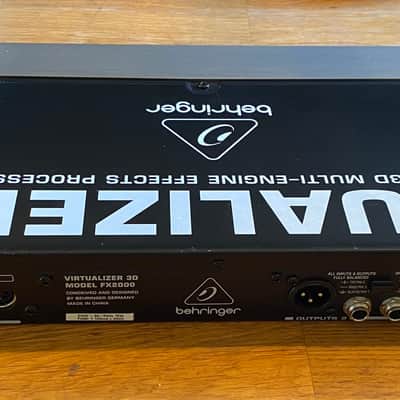 Behringer Virtualizer 3D FX2000 Multi-Engine FX Processor 2010s - Standard image 4