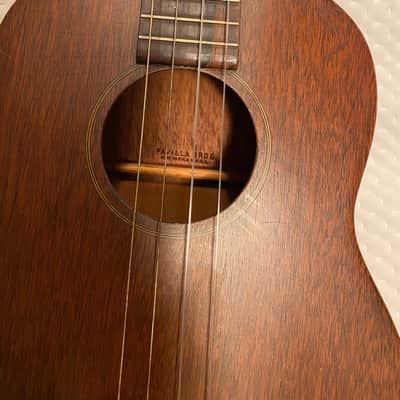 1950s Favilla B-2 Mahogany Baritone Ukulele image 3