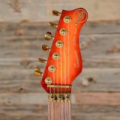 Valley Arts Guitar Custom Pro Steve Lukather Signature Fireburst USED (s306) image 6
