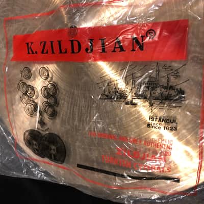 Elvin Jones' Original 1970s Turkish 14" K. Zildjian  Hi-Hats, Unplayed! Original Bag! image 3