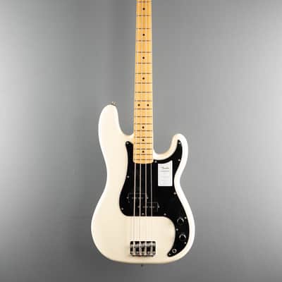 Fender Standard Precision Bass - Olympic White w/Maple image 3