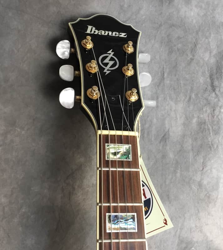 Ibanez Exceptional Ibanez Artcore AG95 DBS 12 01 Abalone Quilted