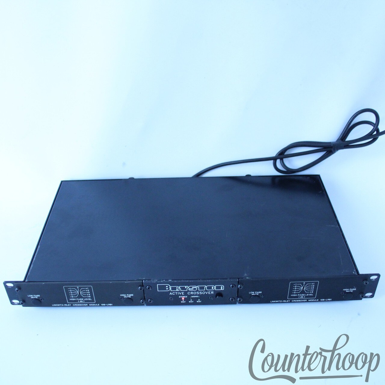 Bryston 10B-LR Analog Crossover Active Stereo 2Way Mono 3Way Pro Electronics XLR — main photograph
